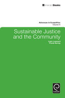 Sustainable Justice and the Community