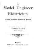 The Model Engineer and Electrician