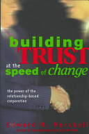 Building Trust at the Speed of Change Book PDF