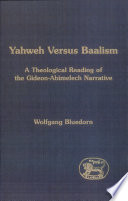 Yahweh Versus Baalism
