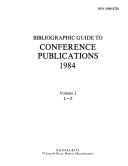 Bibliographic Guide to Conference Publications
