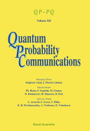 Quantum Probability Communications: Qp-pq 