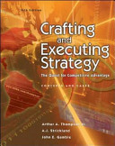 Crafting and Executing Strategy Book