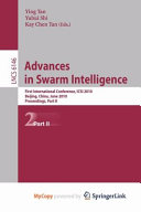Advances in swarm intelligence