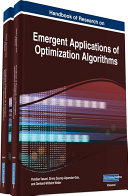 Handbook of Research on Emergent Applications of Optimization Algorithms