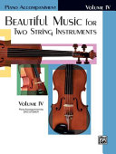 Beautiful Music for Two String Instruments, Book IV [Pdf/ePub] eBook