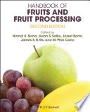 Handbook of Fruits and Fruit Processing Book