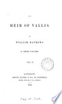 The heir of Vallis PDF Book By William Mathews (novelist.)
