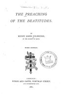 The Preaching of the Beatitudes