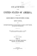 Statutes of the United States of America Passed at the ... Session of the ... Congress