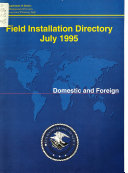 United States Department of Justice Domestic and Foreign Field Installation Directory