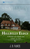 Summary - Hillbilly Elegy