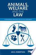 Animals  Welfare and the Law