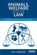 Animals, Welfare and the Law Pdf/ePub eBook