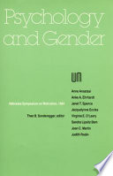 Psychology and Gender Book