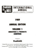 Predicasts F & S Index International Annual