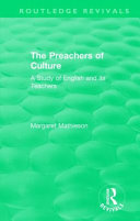 The Preachers of Culture 1975