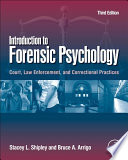 Introduction to Forensic Psychology Book