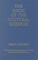 The Logic of the Cultural Sciences