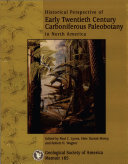 Historical perspective of early twentieth century Carboniferous paleobotany in North America