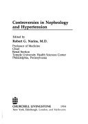Controversies in Nephrology and Hypertension