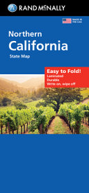 Rand McNally Easy to Fold  Northern California Laminated Map Book PDF