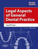 Legal Aspects of General Dental Practice Book