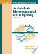 An Introduction to Microelectromechanical Systems Engineering Book