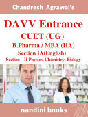 DAVV Entrance CUET For B.Pharma.Ebook-PDF [Pdf/ePub] eBook