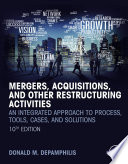 Mergers  Acquisitions  and Other Restructuring Activities