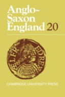 Anglo Saxon England  Volume 20