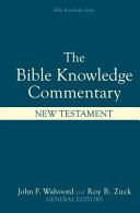 The Bible Knowledge Commentary Book