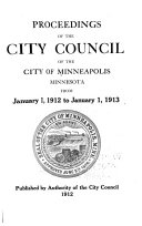 Proceedings of the City Council of the City of Minneapolis, Minnesota from