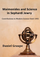 Maimonides and Science in Sephardi Jewry