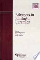 Advances in Joining of Ceramics Book