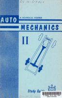 Auto-mechanics II