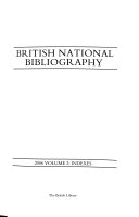 The British National Bibliography Book