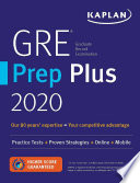 GRE Prep Plus 2020 Book