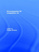 Encyclopedia of Linguistics Pdf/ePub eBook