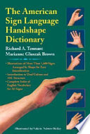 The American Sign Language Handshape Dictionary Book PDF