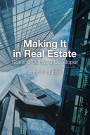 Making It in Real Estate  Starting Out As a Developer