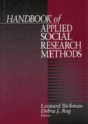 Handbook of Applied Social Research Methods
