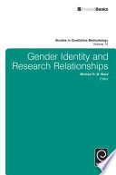 Gender Identity and Research Relationships