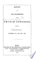 Report of the Proceedings Book