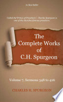 The Complete Works of C  H  Spurgeon  Volume 7 Book