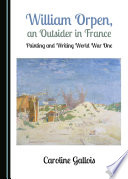 William Orpen  an Outsider in France
