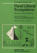 Pond Littoral Ecosystems [Pdf/ePub] eBook