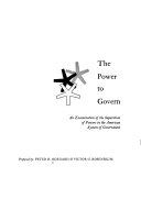 The Power to Govern