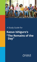 A Study Guide for Kazuo Ishiguro's 