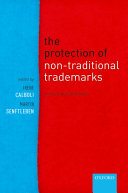 Read Pdf The Protection of Non-Traditional Trademarks